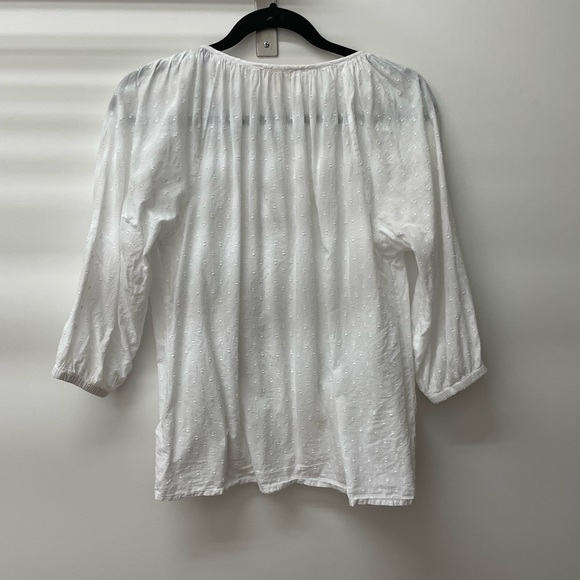 Michael Kors white top 100% cotton XS - Picture 6 of 6